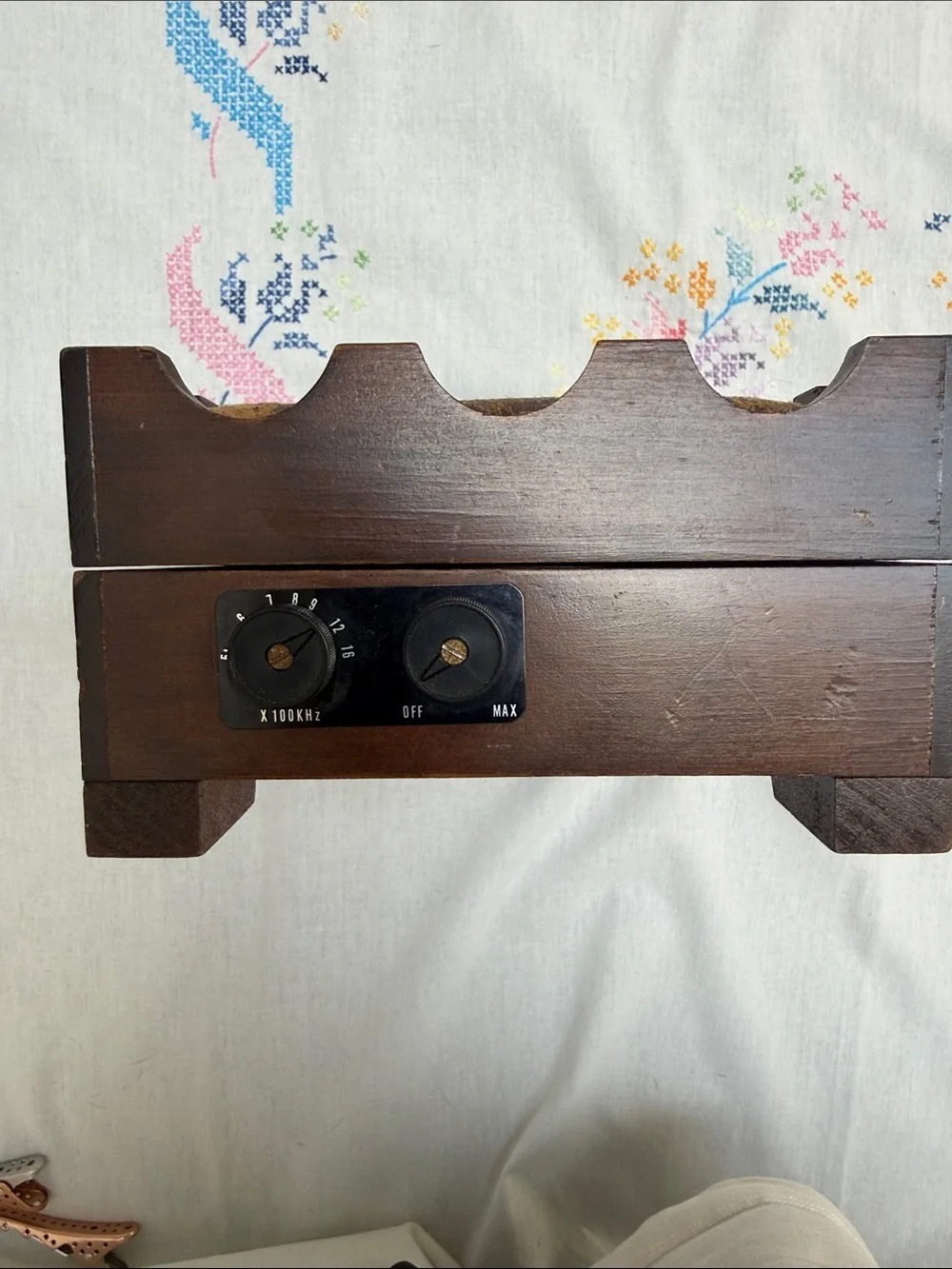Vintage AM Radio Jewelry Box